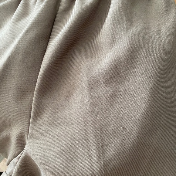 Vintage High Rise Trousers, khaki beige. Elastic. Like-new condition, M - Picture 5 of 6